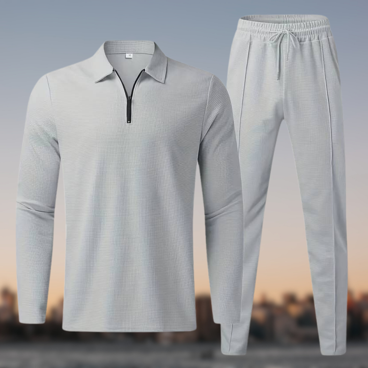 Ethan™ - Stylish waffle jogger set