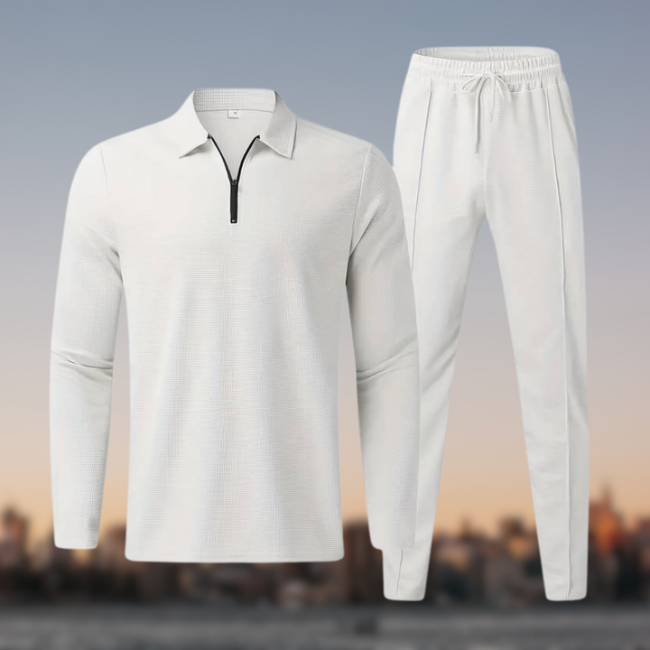 Ethan™ - Stylish waffle jogger set