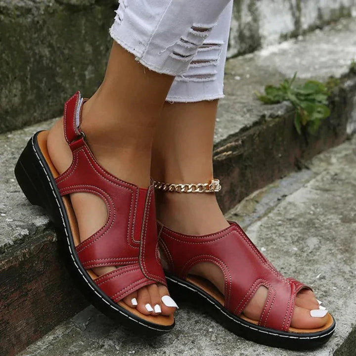 Lily™ - Orthopedic Leather Sandals